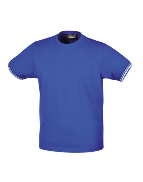 CAMISETA CORTA, AZUL CLARO - 7549AZ