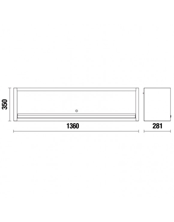 ARMARIO SUPERIOR PARED LARGO - C45PRO PML