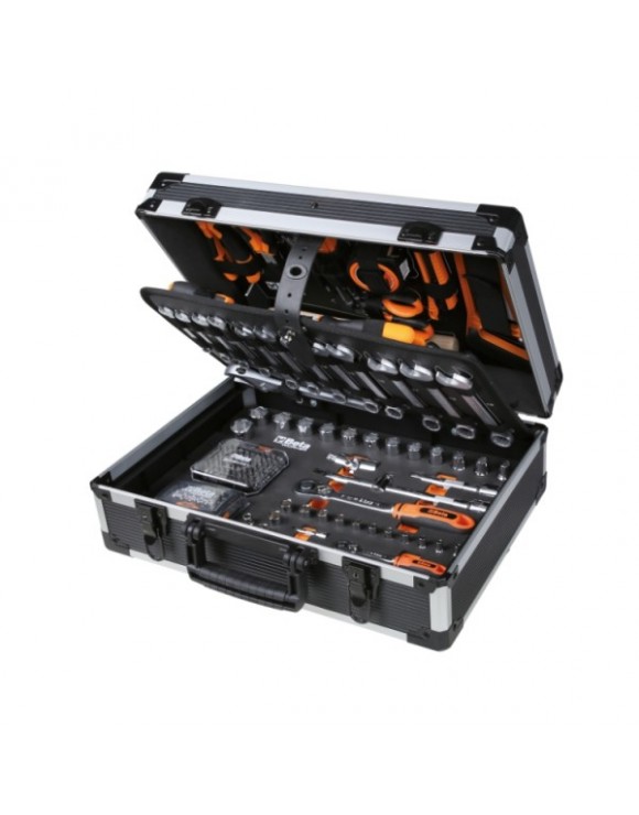 MALETA PORTA HERRAMIENTAS CON SURTIDO 163 HERRAMIENTAS