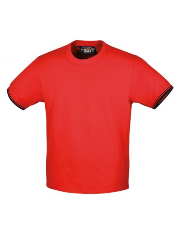 7549NE XS-CAMISETA DE TRABAJO, NEGRA