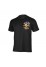CAMISETA CON ESTAMPADO MODERNO, NEGRO 7548M
