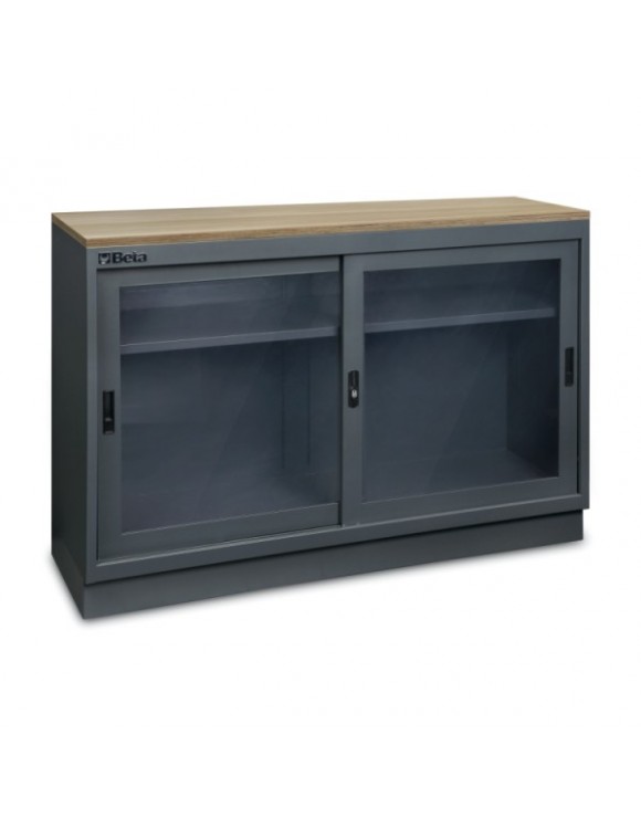 MODULO FIJO CON 2 PUERTAS DE POLICARBONATO TRANSPARENTE - C45PRO 2.0 MAT