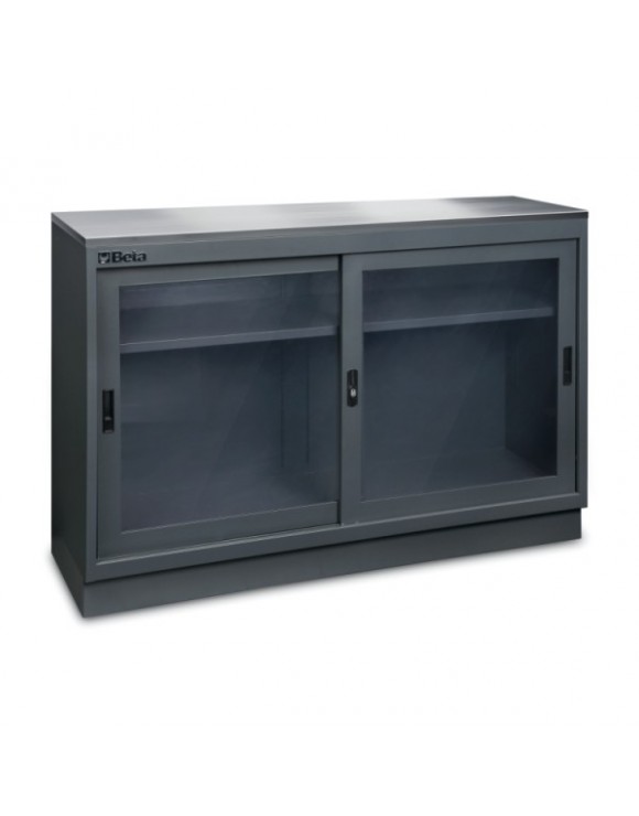 MODULO FIJO CON 2 PUERTAS DE POLICARBONATO TRANSPARENTE - C45PRO 2.0 MAT