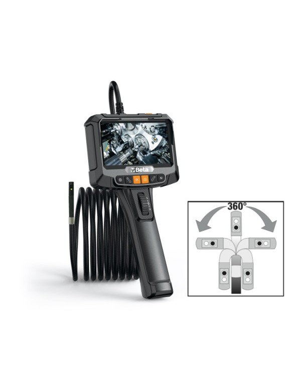 VIDEOSCOPIO ELECTRONICA CON SONDA FLEXIBLE GIRATORIO - 961N