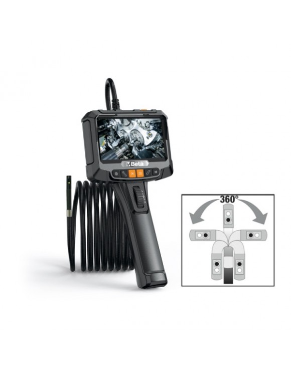 VIDEOSCOPIO ELECTRONICA CON SONDA FLEXIBLE GIRATORIO - 961N