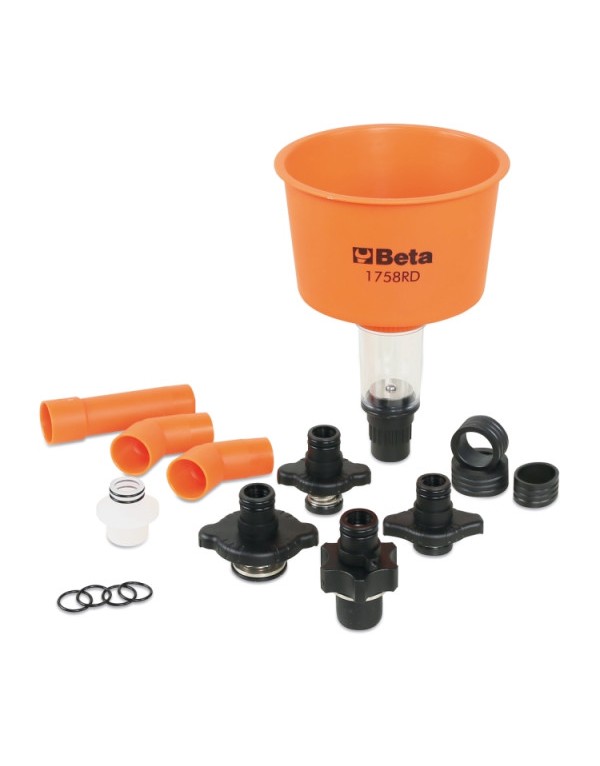 EMBUDO DE REFRIGERANTE CON ACOPLAMIENTOS RAPIDOS - 1758RD