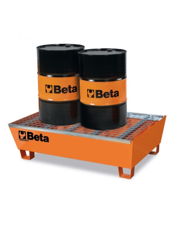 BASE DE ACERO PARA 2 BARRILES 200L - 1889N