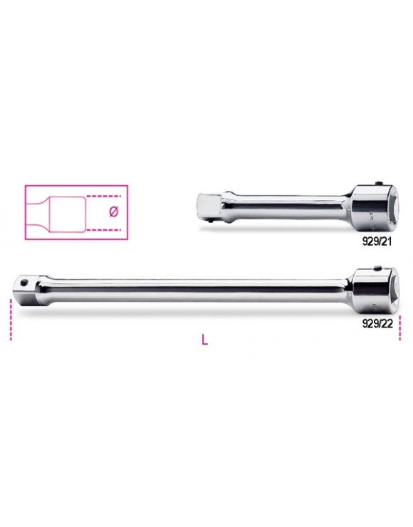 ALARGADERAS CUADRADO 1" 929 /21