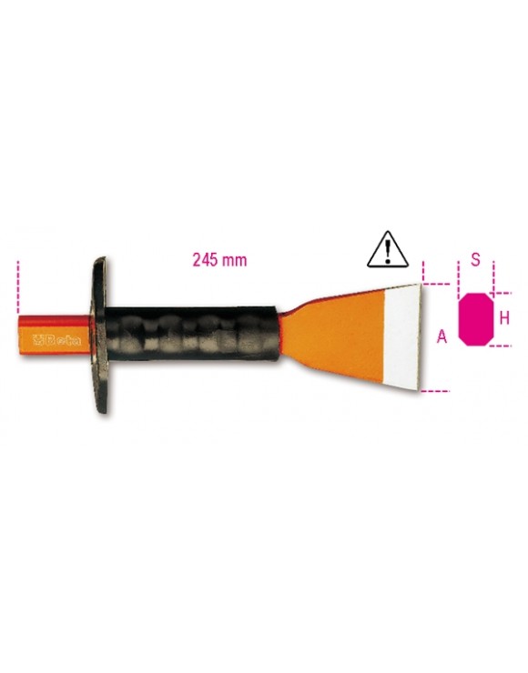 1702 N.PM/50-CINCEL CON MANGO PROTECTOR