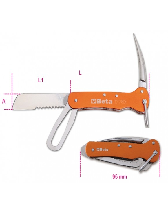 1778 X-NAVAJA NÁUTICOS HOJA ACERO