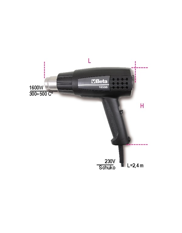 1850 B-PISTOLA TÉRMICA