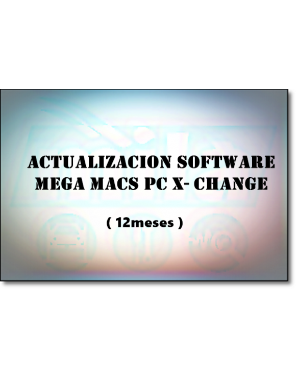 ACTUALIZACION SOFWARE MEGA MACS PC x-Change